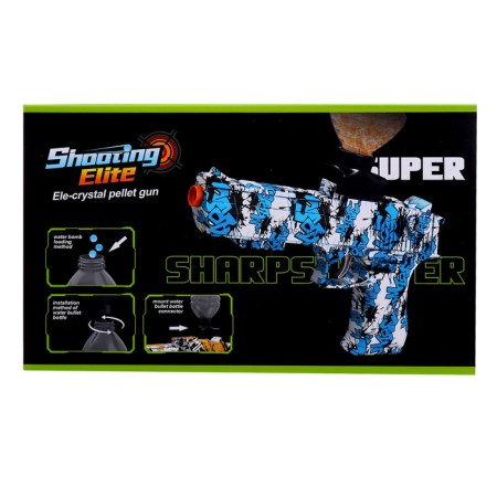 Ocean pistol, shoots gel bullets, works from the battery-16