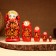 Matryoshka 5-doll "Anastasia", 14-15 cm