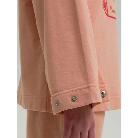 Sweatshirt for girls, height 158 ​​cm, peach color-5