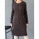 Women's dress, size 50, brown color