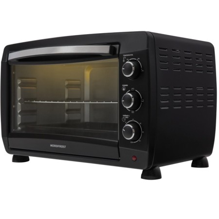 Мини-печь NORDFROST R 480 B, 2000 Вт, 48 л, 100-250°С, гриль, чёрная-1