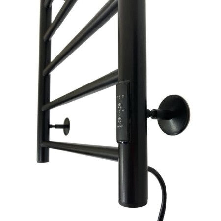The electric heated towel -sprayer "Sanprise" Aurora P8, 500x800 mm, universal, black-7