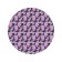 Pareo and beach rug "Night Unicorn", d = 150 cm