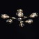 Hamburg chandelier, size 80x20x80 cm, 240W 6xe14 IP 20