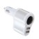 Torso cigarette lighter, USB 1 A / 2.1 A, 60 W, 12/24 V, MIX