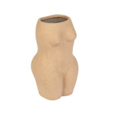 Ваза для цветов Doiy Body, white, 18.8 см