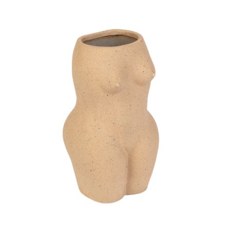 Flower Vase Doiy Body, White, 18.8 cm