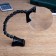 Lupa desktop 2.5x, 5x, on a flexible leg, with a clothespin,