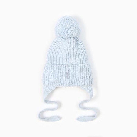 Baby hat, blue color, size 36-38-2