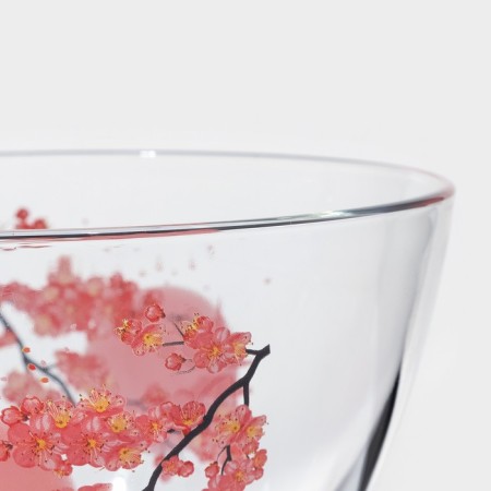 Salad “Sakura Vetochka”, glass, 1750 ml, in gift packaging-2