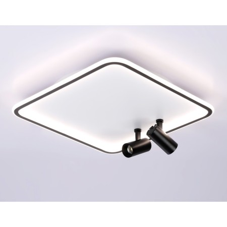LED ceiling LED with Ambrella Light, Linetech, FL5115, LED, 97 W, 7275LUM, 3000-6400K, Black, Black-4