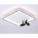 LED ceiling LED with Ambrella Light, Linetech, FL5115, LED, 97 W, 7275LUM, 3000-6400K, Black, Black