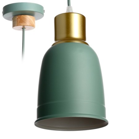 Lamp Bayerlux "ALTRI" 1x60W E27 green 13x13x23 cm.