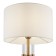 Freya FR5186FL-01BS Lino, 340x340x1580 mm, E27, 1x60W, brass color.