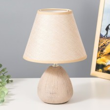 Estel table lamp E27 40W Beige 17x17x26 cm Risalux