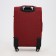 Small suitcase 24 "on lightning, code castle, with extension, red color