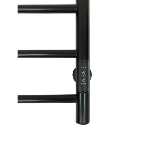 The electric heated towel -sprayer "Sanprise" Aurora P8, 500x800 mm, universal, black-5