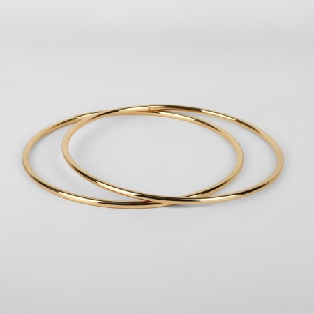 Pens for the bag "circle", metal, d = 15 cm, 2 pcs, gold color-2