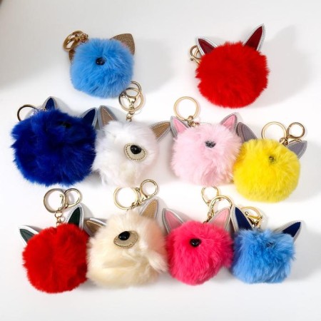Fluffy on the ring "kitten" mix d = 7 cm-2