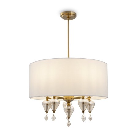 Freya FR5369CL-05BS1 RAise, 600x600x880 mm ceiling lamp, E14, 5x40W, brass color-4