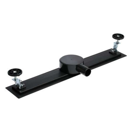 TIM BAD556002BK, 70 x 600 mm, tiles, siphon with a rotation angle of 360 °, black-matte-4
