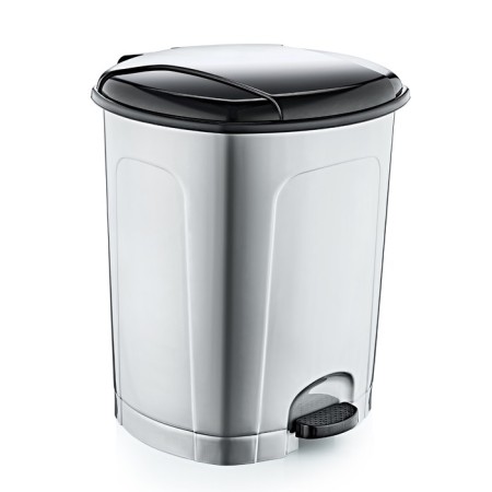 Garbage tank plastic hobbylife, with a lid and pedal, 50 liters
