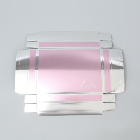 Gift folding box, packaging, "love", 21 x 15 x 7 cm-5