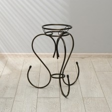 Flower stand, floor, 1 pot, d = 17 cm, bronze, 