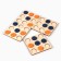 Board game, checkers "Cool five", 4 fields 12 x 12 cm, checker 2.2 x 0.7 cm