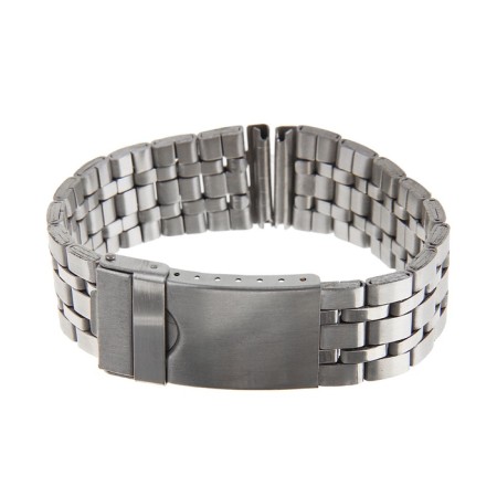 Solomon watch strap, 20 mm, metal, L-18 cm, chrome-5