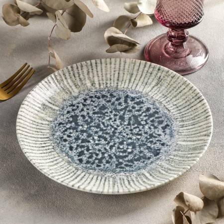 Dessert plate Iris Blue, D = 21 cm-1