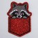 Thermal appliance "Raccoon", 4.4 x 6.5 cm