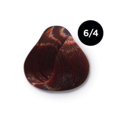 Cream-coloring hair permanent OLLIN Professional Color, tone 6/4 Dark Brown Copper, 100 ml-1