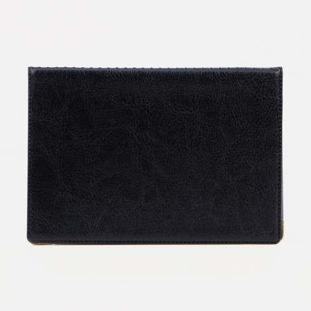 Cover for passport, black color-1