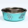 Metal bowl in the plastic case "Flowers", 445 ml, mint