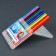 Colored pencils, 12 colors, trihedral, cold heart