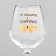 A glass for the wine "Dasha is not a gift" 350 ml