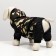 Dogs for dogs on a fur lining with a hood, size M (DS 26, Osh 32, OG 44 cm