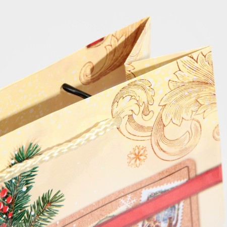 Laminated vertical package “Happy New Year!”, MS 18 x 23 x 8 cm, New Year-5