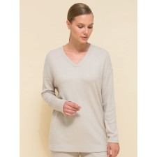 Female pulver, size 46, gray color