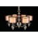 Suspended chandelier Floret E14 240W