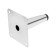 Furniture support Cappio OP08, h = 100mm, thick thickness 1.8, color chromium