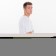 Male T -shirt, white color, DC Comics, 56