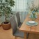 Dining stool Polini Home Rio SD, color gray-natural color