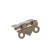 Iron loop, 20x18x0.3 mm, bronze color, 100 pcs