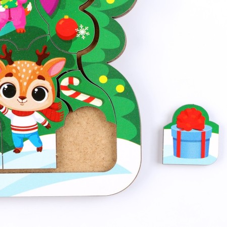 New Year's puzzle "Christmas tree"-2