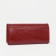 Women's wallet on the button, red color