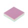 Block with a sticky edge, 51 x 51 mm, 100 sheets, 4 colors, pastel, mix