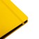 Leduced Diary A5, 140l, Cage, leatherette, elastic band, black cut, yellow