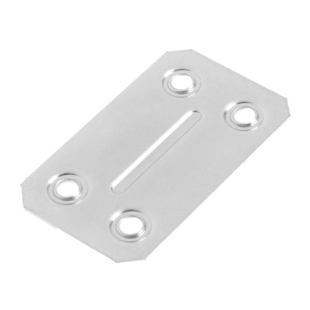 The plate fastener tundra Krep, 40x67x1.2 mm, zinc, in package 1 pc.-1
